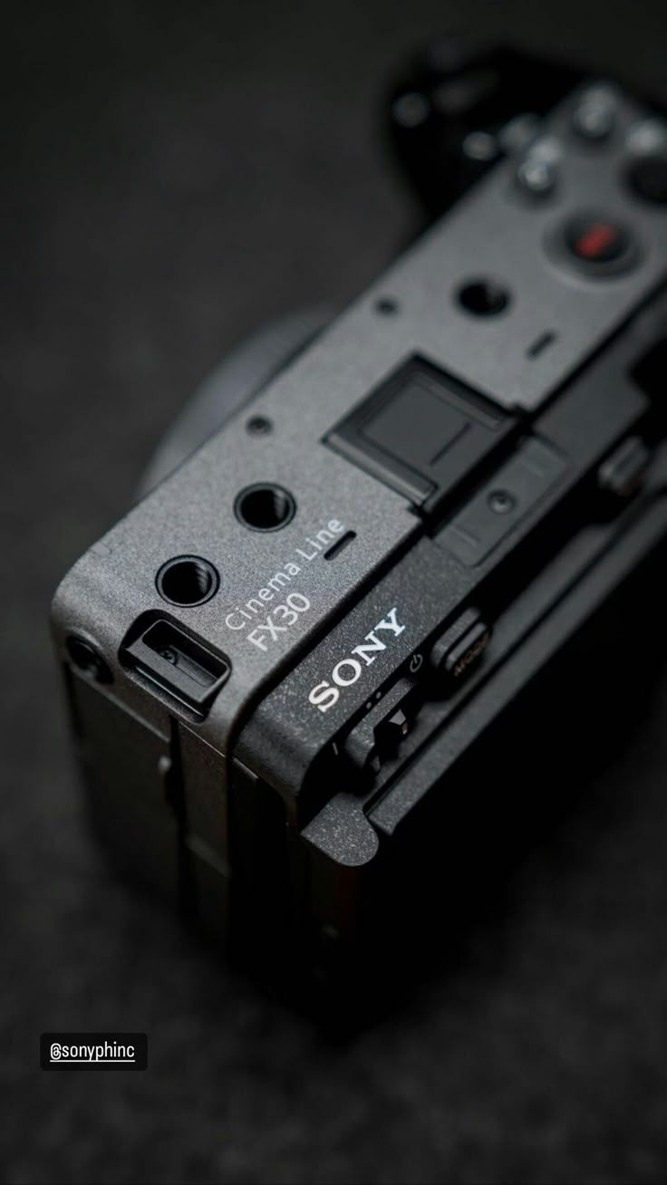 Sony Cinema Line FX30 camera